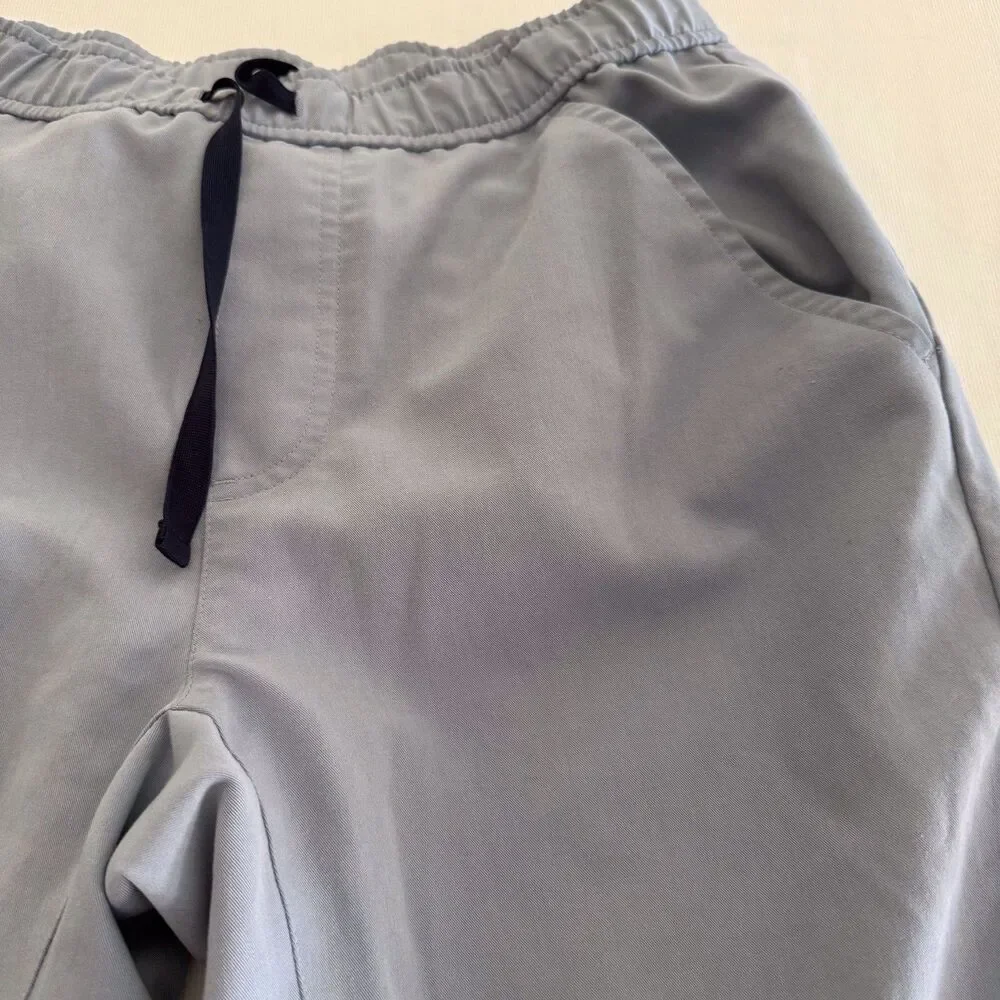 FIGS Small Light Grayish Blue Tansen Men's Jogger Scrub Pants Soft And Comfy‎